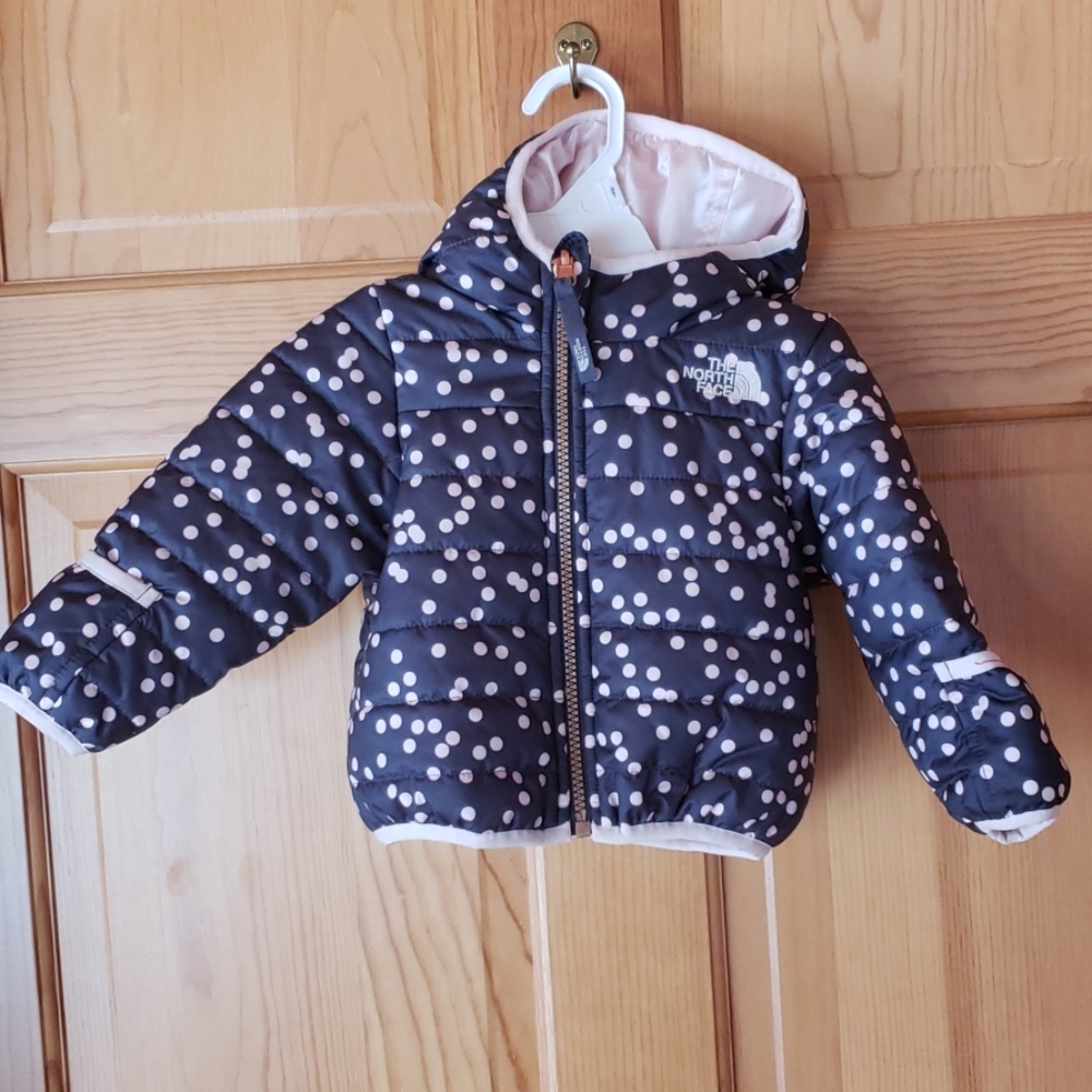 The North Face reversible infant jacket